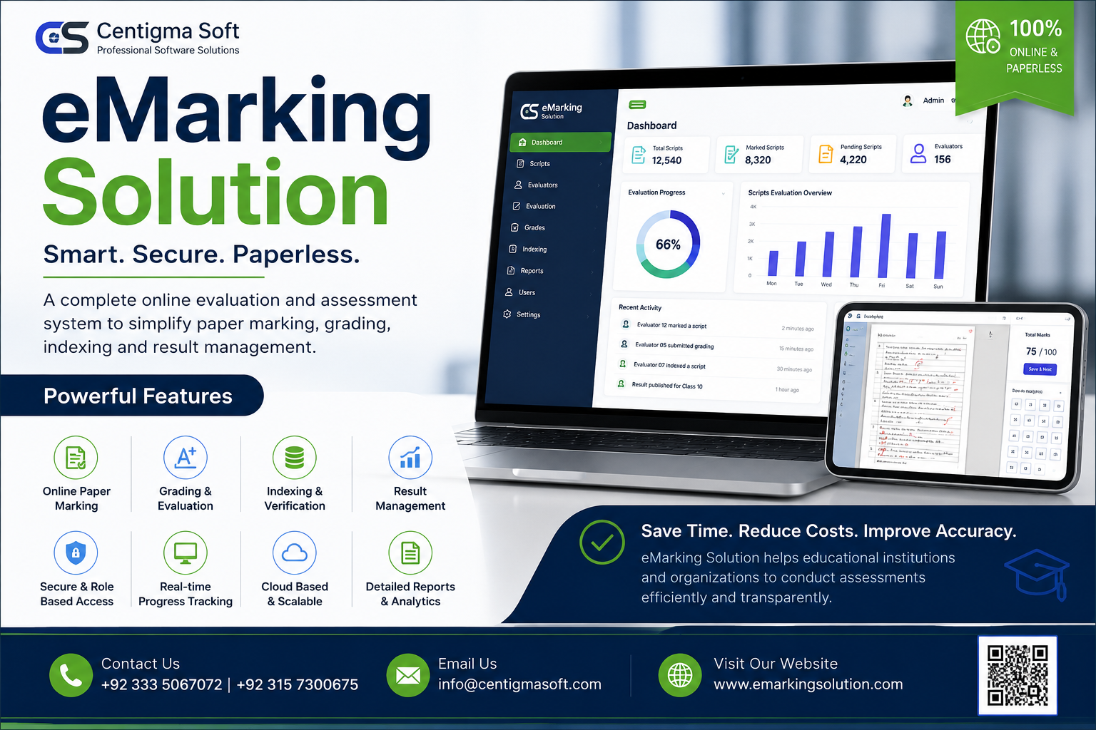 eMarking Solution – Online Paper Marking & Digital Assessment System