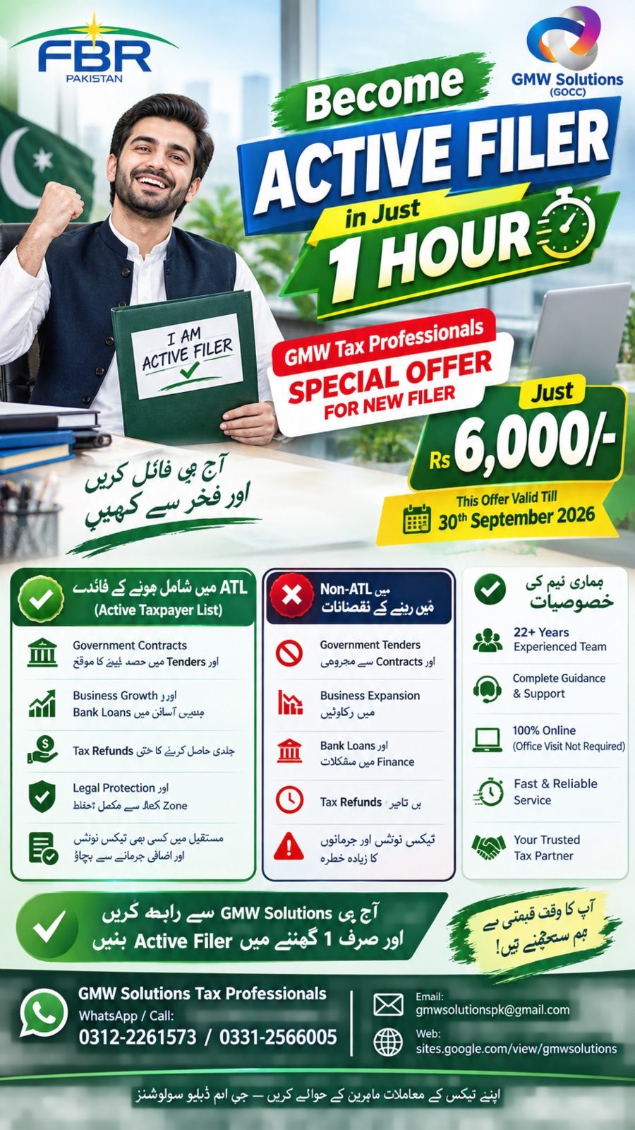 Become an Active Filer in Just 1 Hour! Are You Paying Thousands in Extra Taxes as a Non-Filer